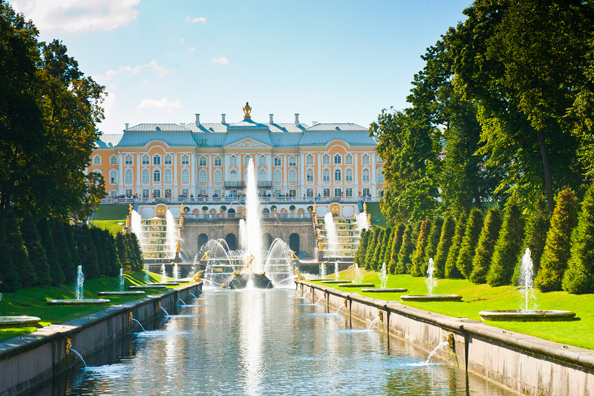 Петергоф — Санкт-Петербург (Адмиралтейская наб.)