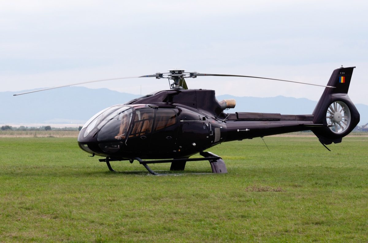 Аренда вертолета Eurocopter EC130 в Санкт-Петербурге