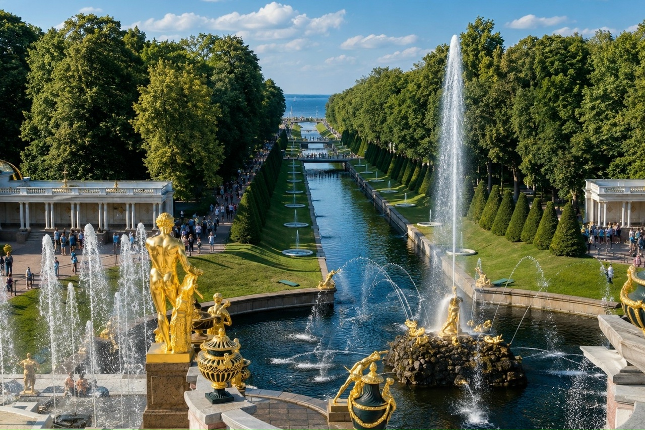 Величественный Петергоф