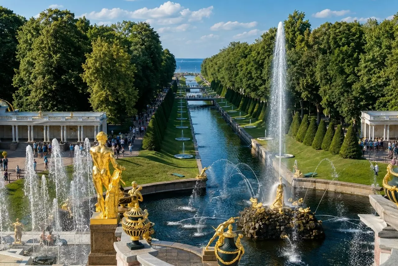 Величественный Петергоф